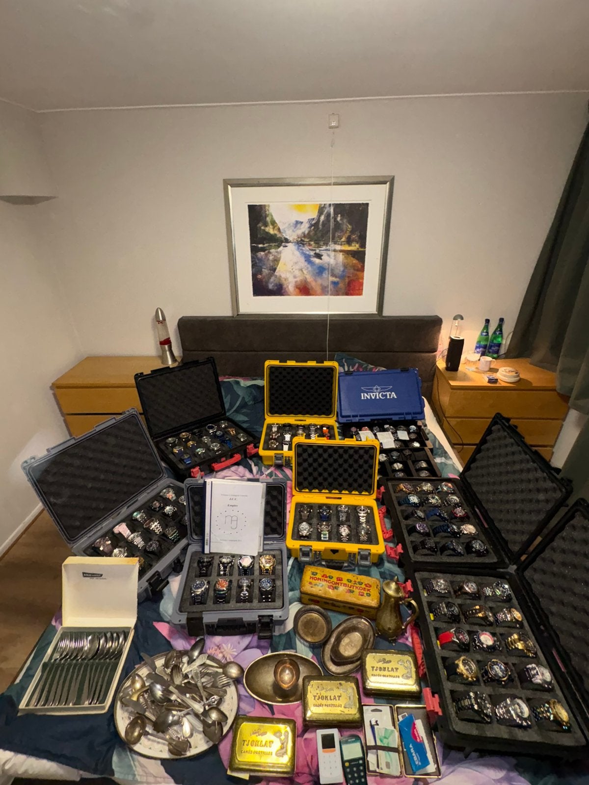 Complete Invicta horlogecollectie – 102 stuks - nieuw/mint, Ophalen, Sieraden en Accessoires