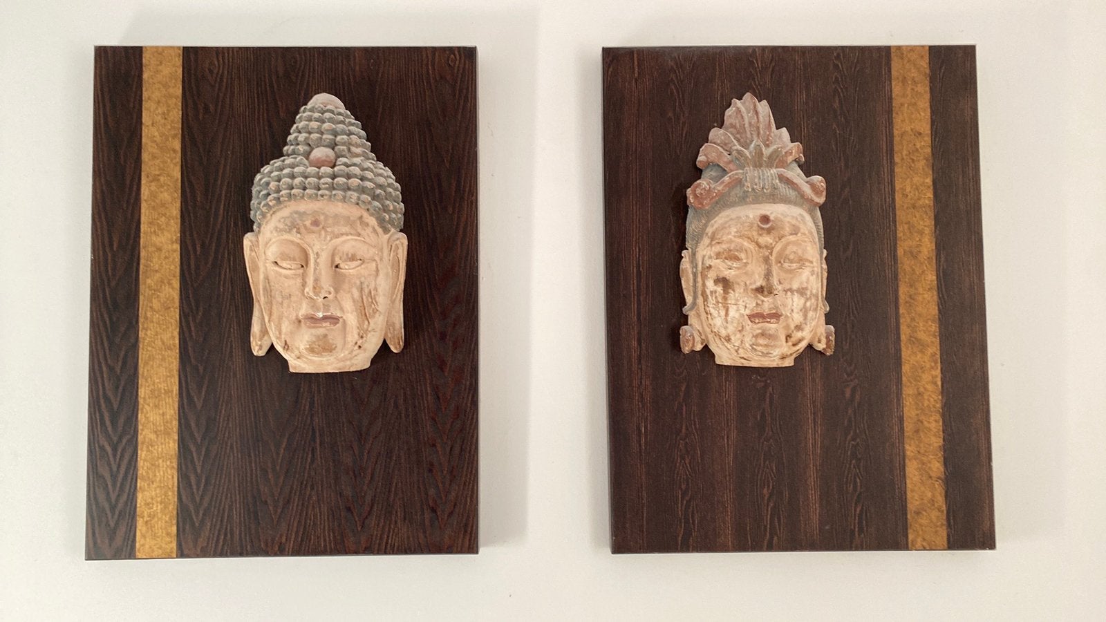 Twee Buddha schilderijen, Huis en Inrichting, Woonaccessoires | Schilderijen, Tekeningen en Foto's, Ophalen, Zo goed als nieuw
