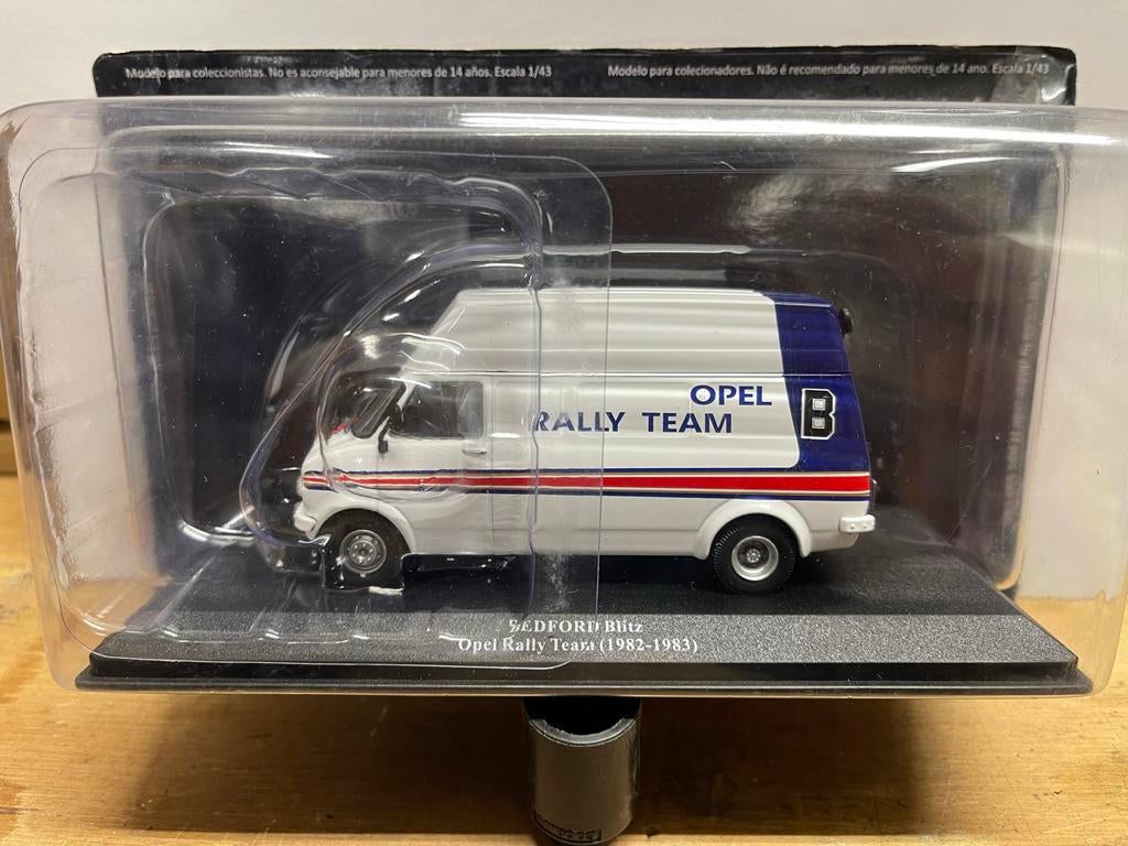 Bedford Blitz Opel Rally Team 1982/1983 - Nieuw in doos, Ophalen of Verzenden, Nieuw, Bus of Vrachtwagen, Overige merken