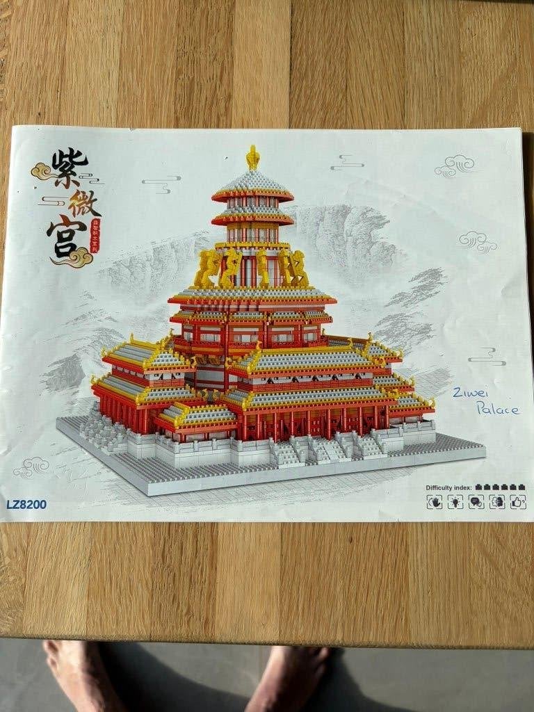 Ziwei Palace Bouwset - LZ8200, Ophalen of Verzenden, Zo goed als nieuw, Overige merken