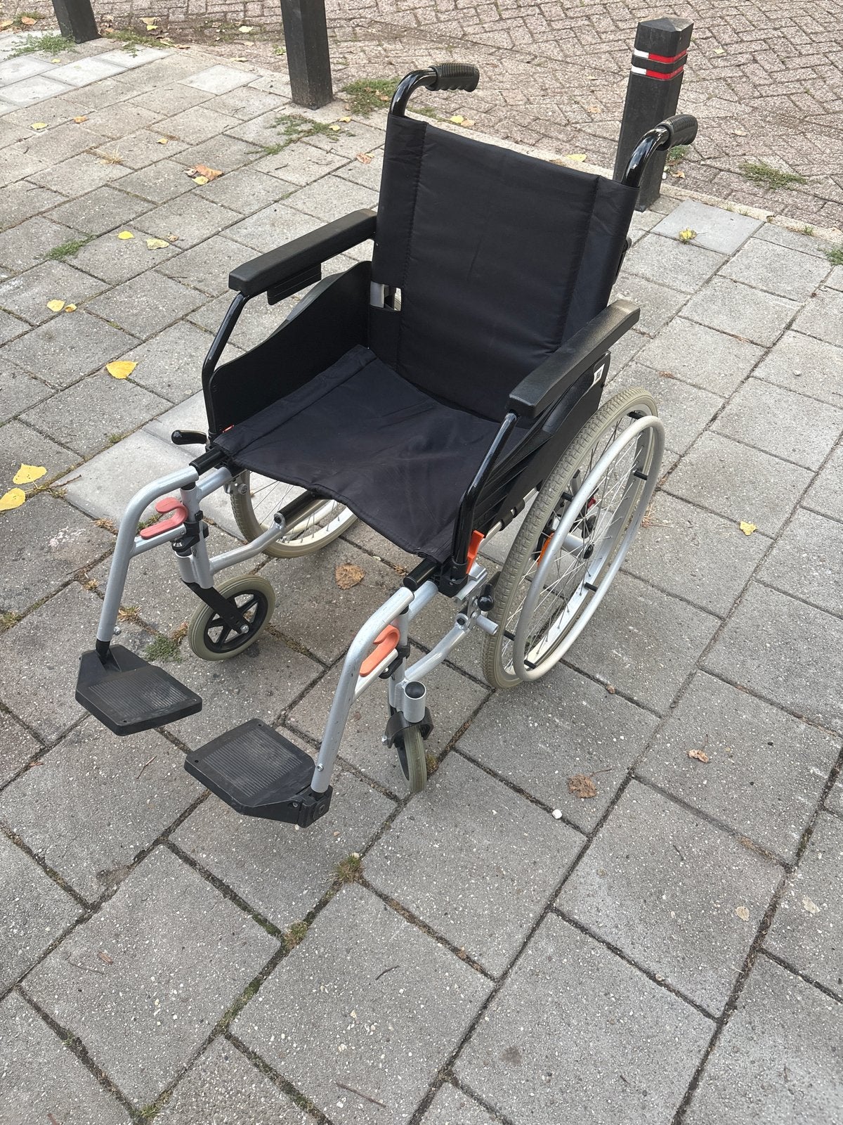 Inklapbare rolstoel, Ophalen of Verzenden, Inklapbaar, Nieuw, Duwrolstoel