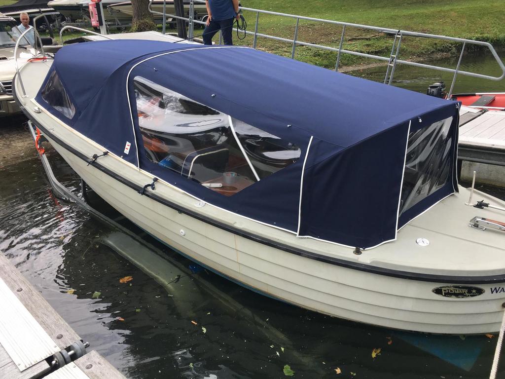 Sloep - Polar 22 - 6.75m - Volvo Penta MD11C - 23 pk, Watersport en Boten, Ophalen, 10 tot 30 pk, Gebruikt, Binnenboordmotor