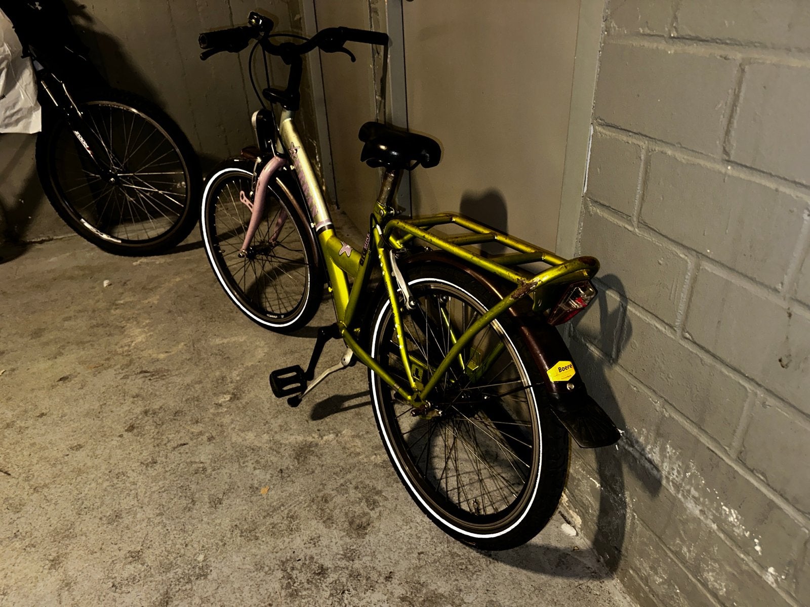 Kinder fiets, Fietsen en Brommers, Fietsen | Bakfietsen, Ophalen of Verzenden, Gebruikt, 1 kind
