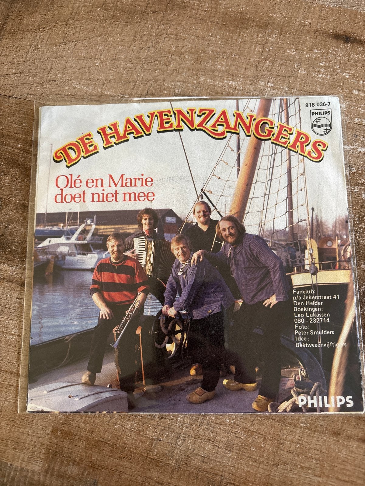 De Havenzangers - Olé en Marie doet niet mee (Vinyl Single), Gebruikt, 7 inch, Ophalen of Verzenden, Levenslied of Smartlap
