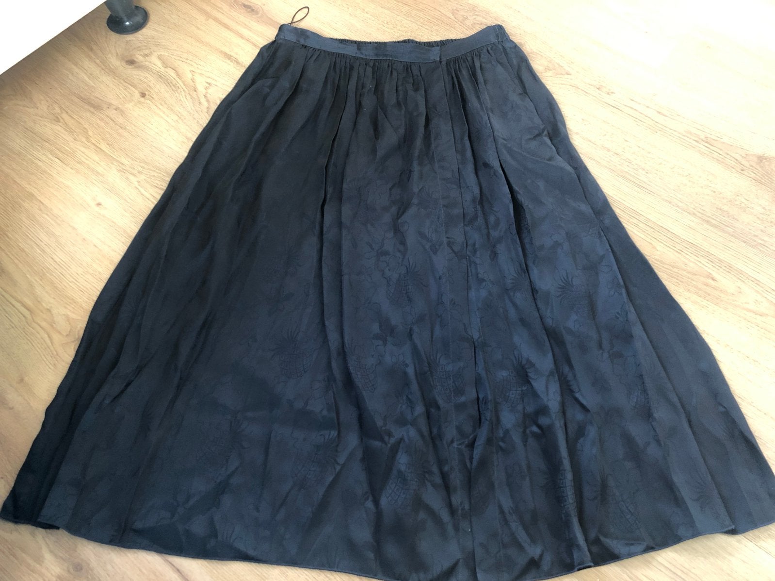 Forte_forte zwarte satijnen rok skirt 3 viscose, Kleding | Dames, Maat 38/40 (M), Zwart, Ophalen of Verzenden, Zo goed als nieuw