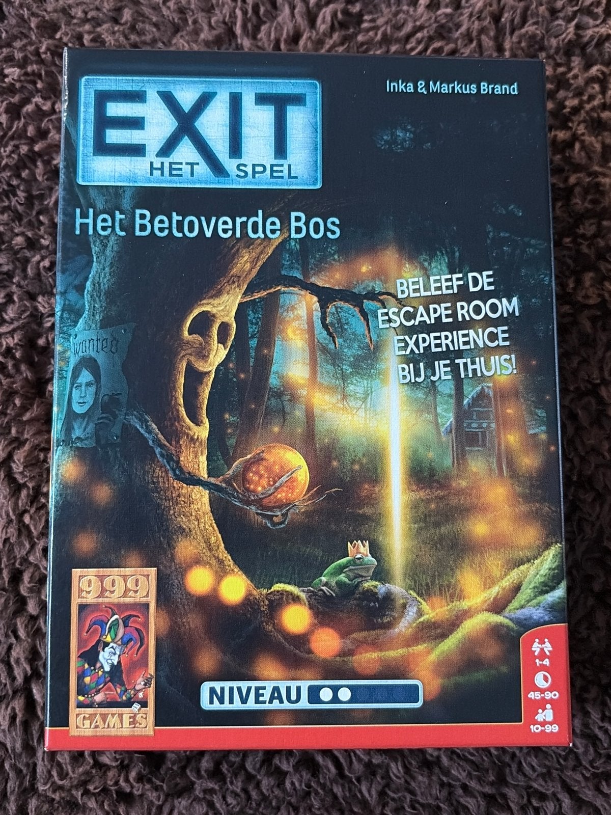 EXIT Het Spel: Het Betoverde Bos - Escape Room Ervaring, Een of twee spelers, Ophalen of Verzenden, Gebruikt