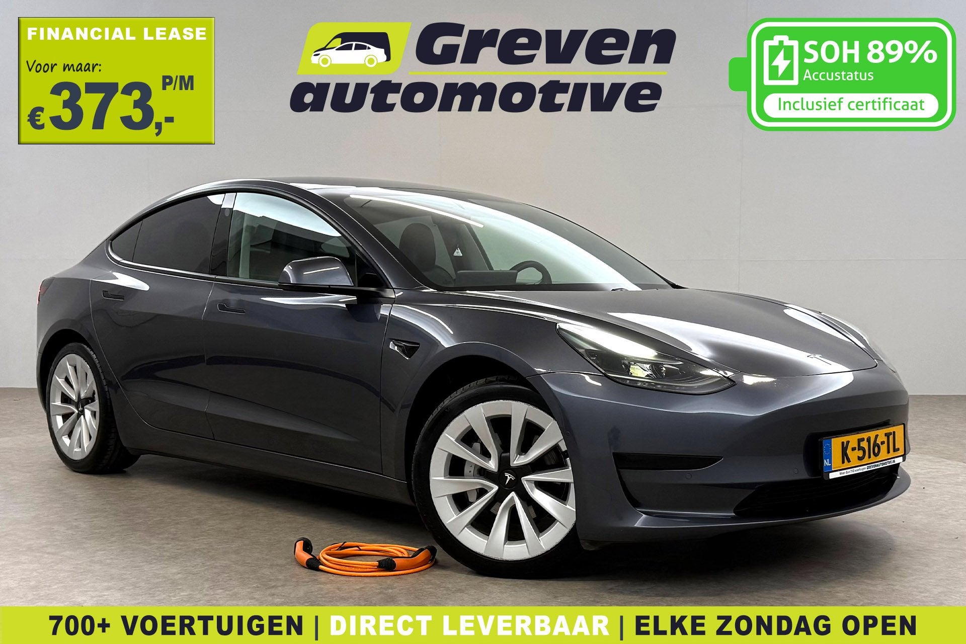 Tesla Model 3 Standard RWD Plus 60 kWh | Autopilot | Snellad, Automaat, Achterwielaandrijving, Gebruikt, Sedan