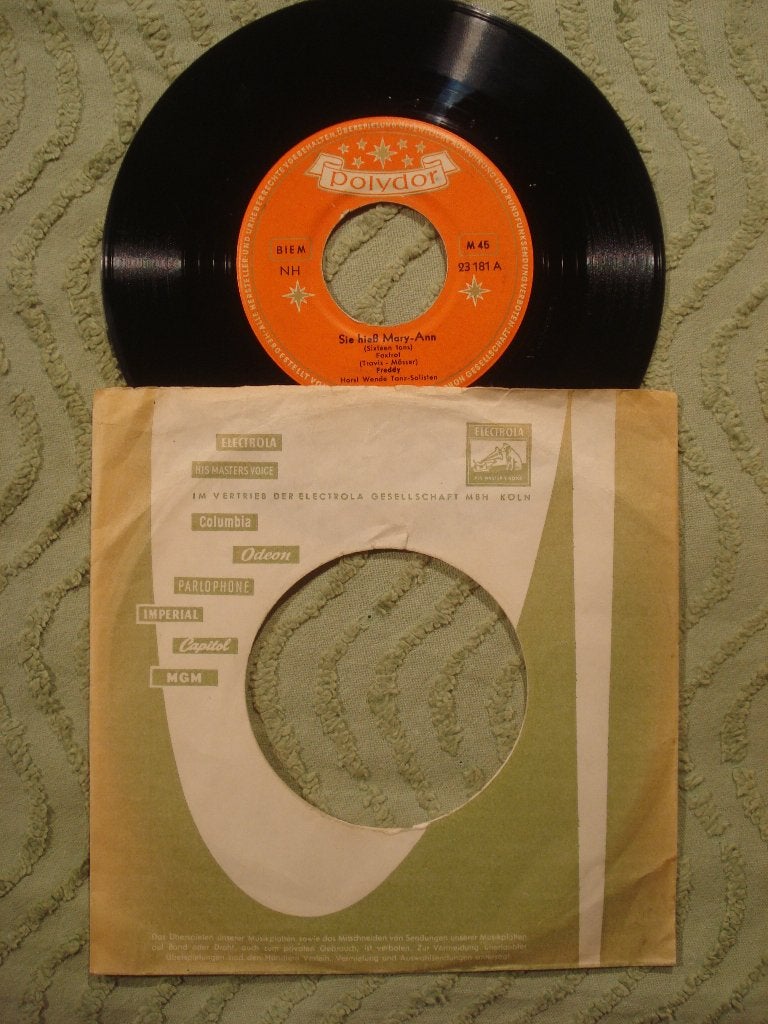 Freddy Quinn 7" Vinyl Single: ‘Sie Hieß Mary-Ann’ (D), Ophalen of Verzenden, Gebruikt, 7 inch, Schlager