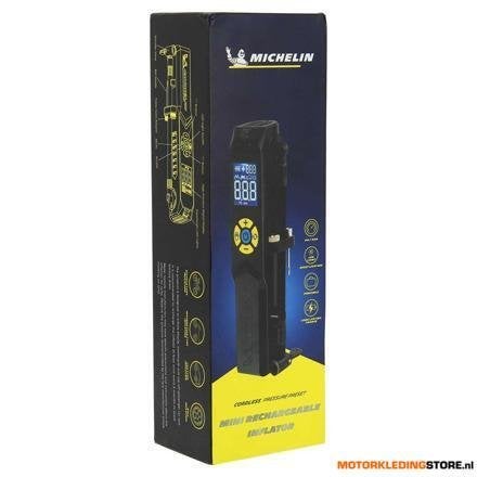 Michelin Mini Wireless Luchtcompressor USB, Zwart, Ophalen of Verzenden, Nieuw met kaartje