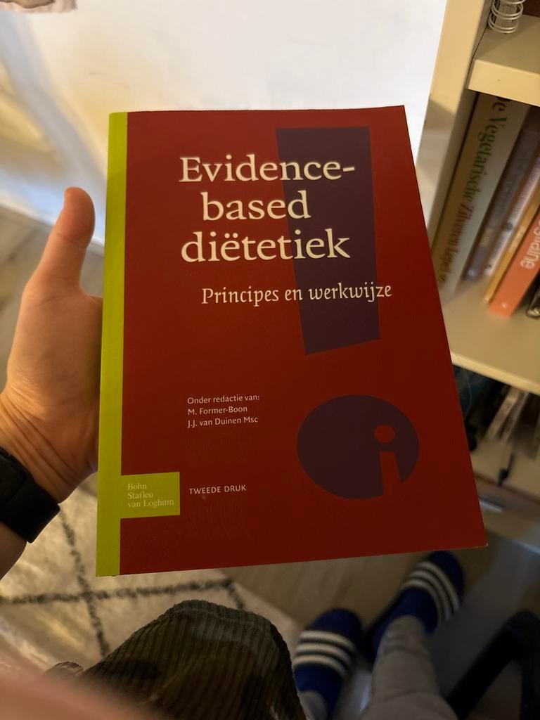 Evidence-based diëtetiek: Principes en werkwijze, Boeken, Ophalen of Verzenden, Zo goed als nieuw, Dieet en Voeding
