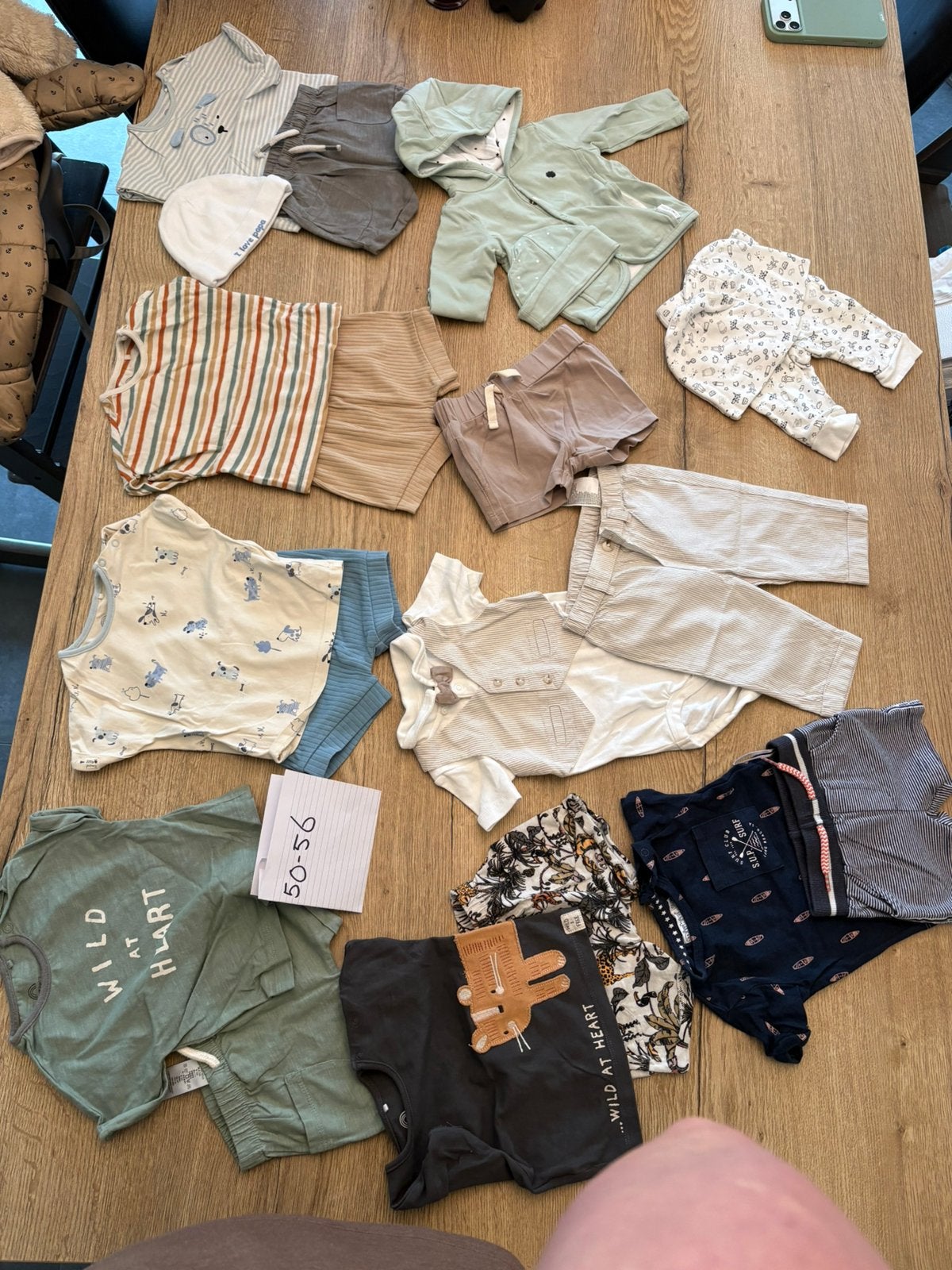 Kledingpakket jongen ZGAN 50-56, Ophalen of Verzenden, Zo goed als nieuw, Maat 50