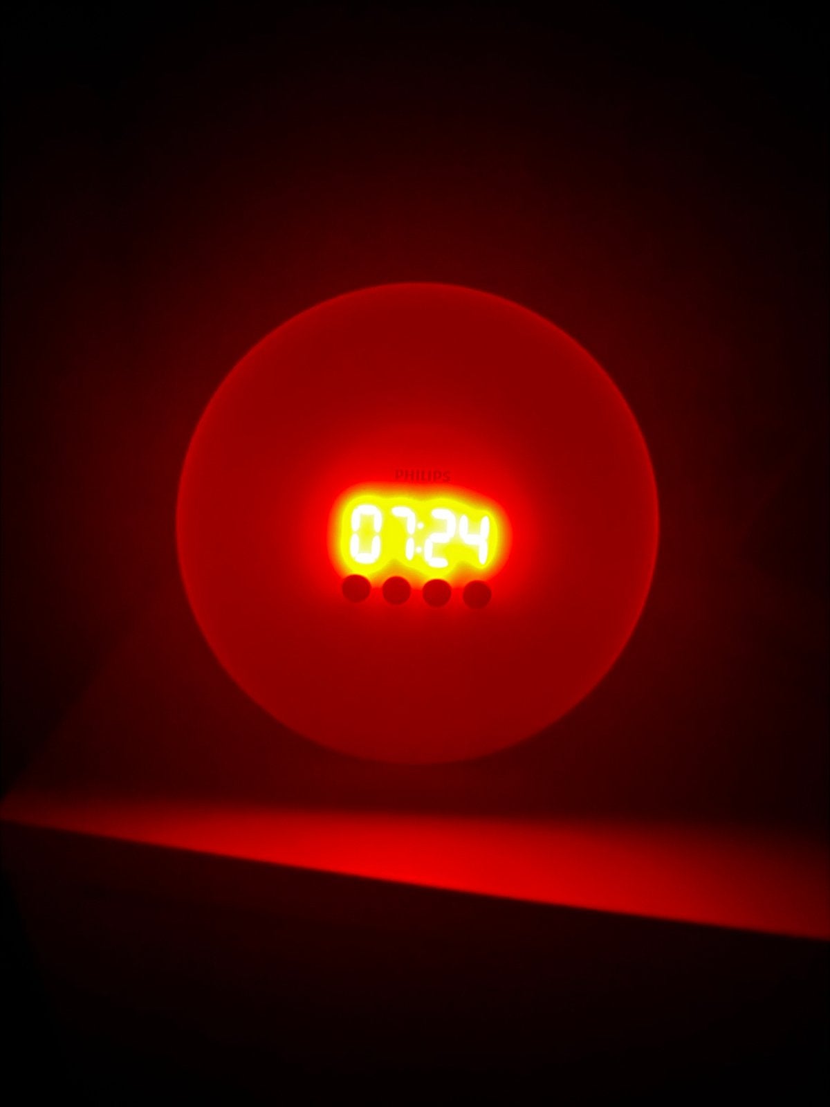 Philips Wake-up Light HF3500 - Goedemorgen!, Witgoed en Apparatuur, Ophalen, Zo goed als nieuw, Digitaal
