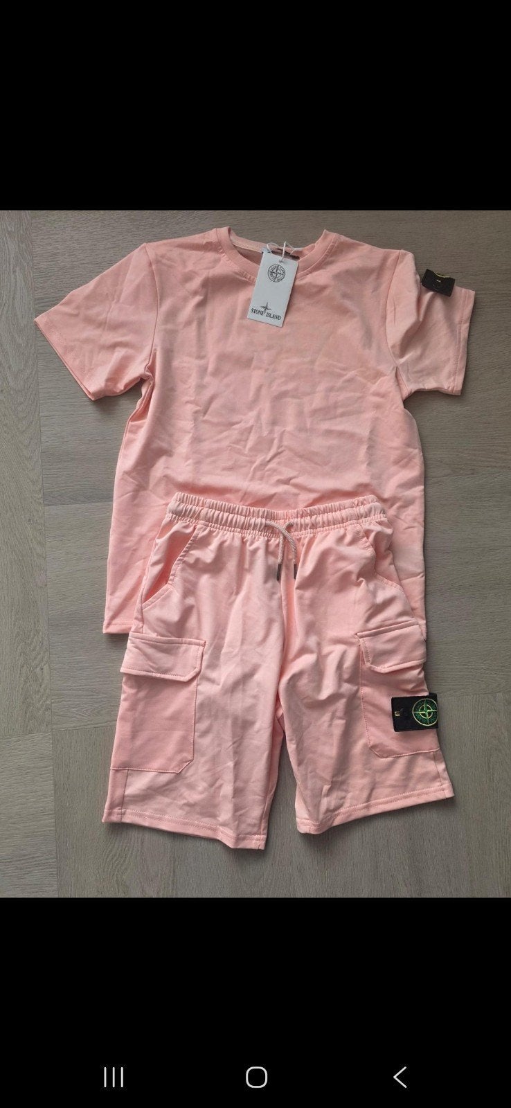 stone island kids zomersetje 158/164, Ophalen of Verzenden, Zo goed als nieuw