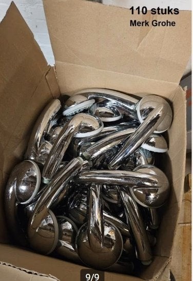 200 grohe douchekoppen, Doe-het-zelf en Verbouw, Sanitair, Ophalen, Zo goed als nieuw, Douche