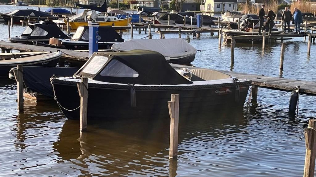 Comfortabele 4 Family 485 sloep + elektrische Torqeedo motor, Watersport en Boten, Sloepen, Gebruikt, Elektrisch, Polyester, Buitenboordmotor