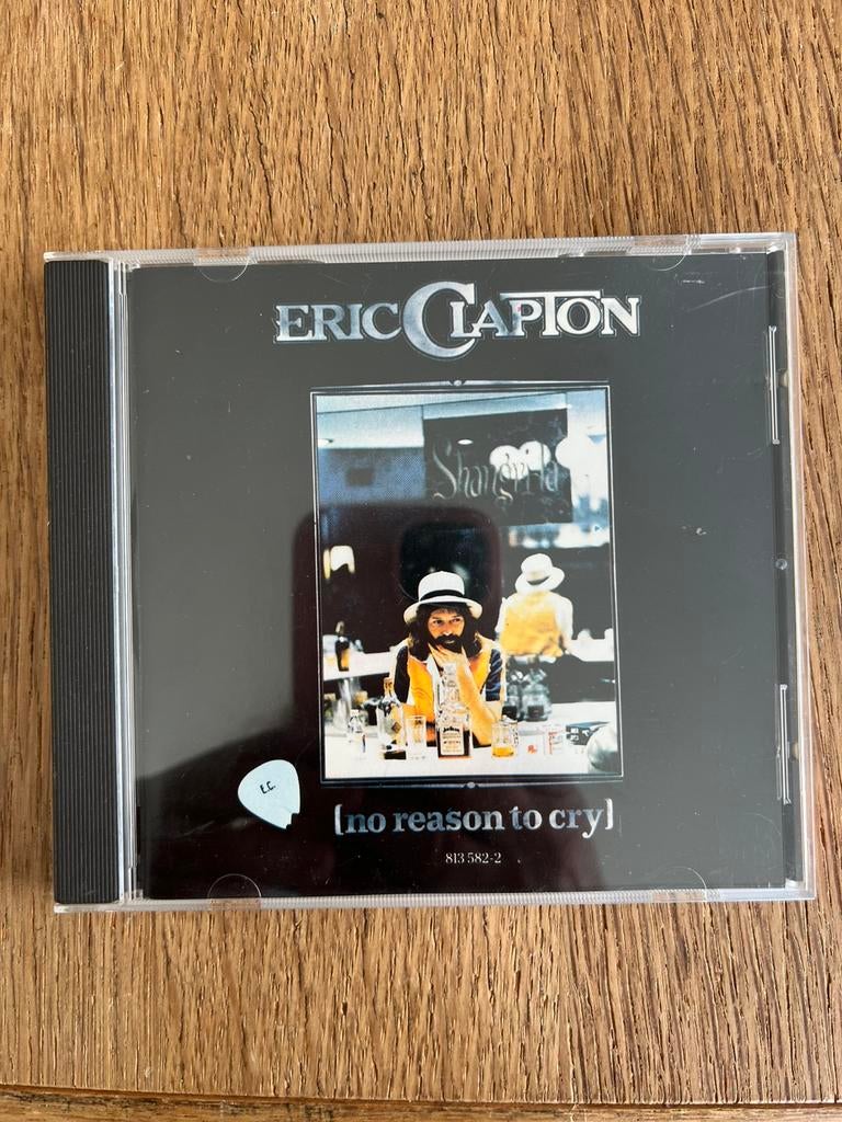 Eric Clapton, no reason to cry, Ophalen of Verzenden, Zo goed als nieuw, Poprock