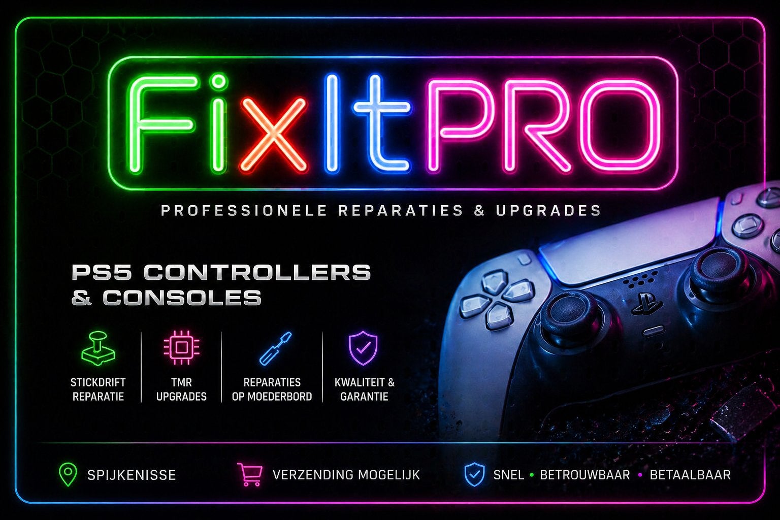 PS5 Controllers & Defecte PS5 Consoles Gezocht / Inkoop, Spelcomputers en Games, Ophalen of Verzenden, Zo goed als nieuw