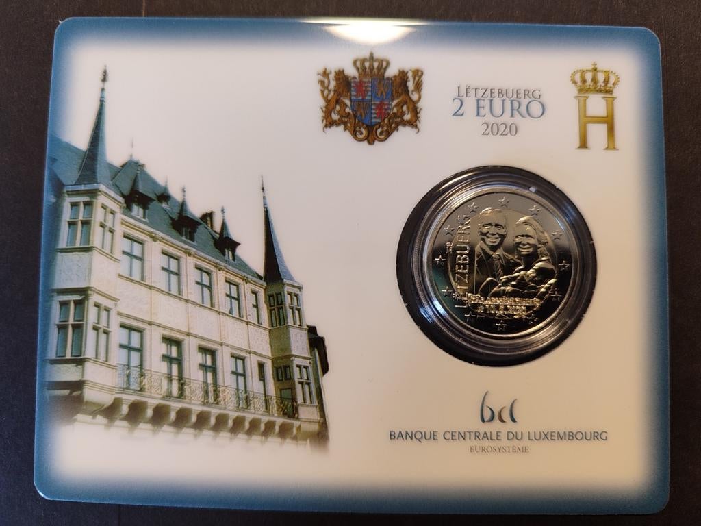 Luxemburg 2 euro 2020 BU Geboorte Charles Coincard, Postzegels en Munten, Munten | Europa | Euromunten, Ophalen of Verzenden, Luxemburg
