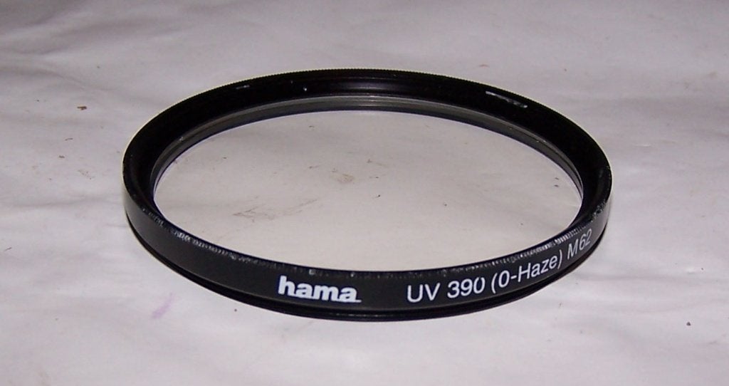 Hama UV filter 62mm. Nwst., 60 tot 70 mm, UV-filter, Ophalen of Verzenden, Zo goed als nieuw