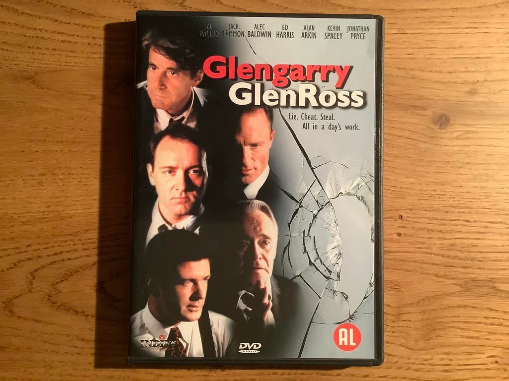 Glengarry GlenRoss, Jack Lemmon, Ed Harris, Alan Arkin., Ophalen of Verzenden, Zo goed als nieuw, Actie en Avontuur, Alle leeftijden