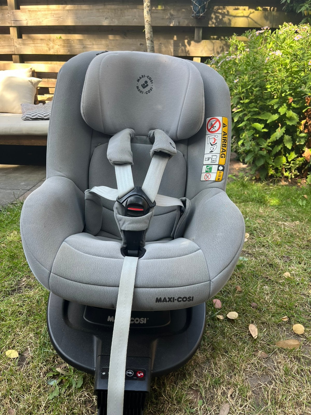 Maxi cosi Pearl Pro2 I-size + FamilyFix3 Base, Kinderen en Baby's, Autostoeltjes, Ophalen, Gebruikt, 9 t/m 18 kg, Slaapstand