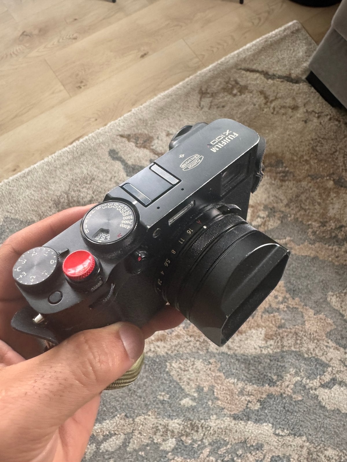 Fujifilm x100v, Audio, Tv en Foto, Fotografie | Accu's en Batterijen, Ophalen, Fujifilm, Zo goed als nieuw, Fujifilm