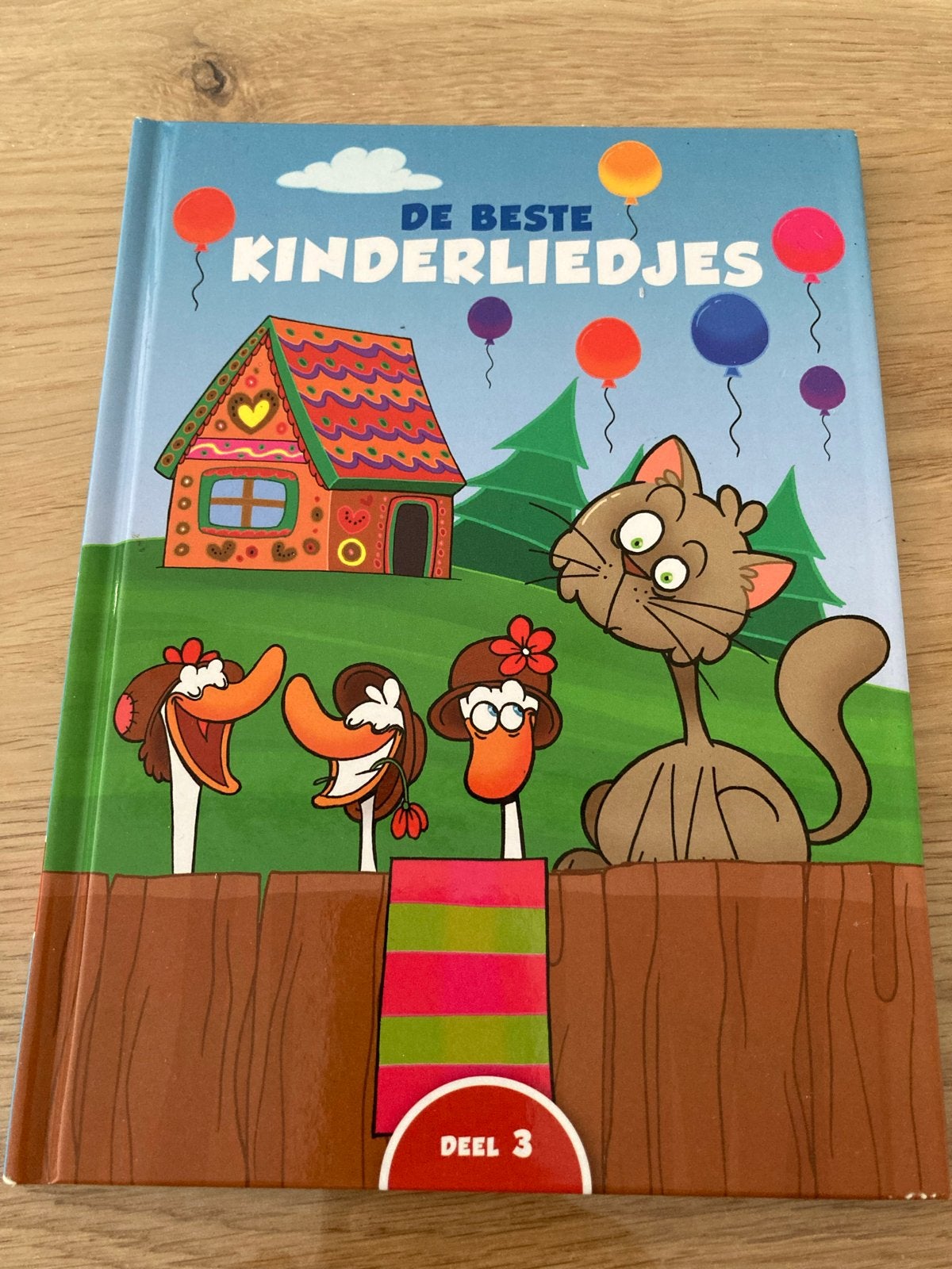 De Beste Kinderliedjes Deel 3 - Liedjesboek, Ophalen of Verzenden, Nieuw, 2 tot 3 jaar