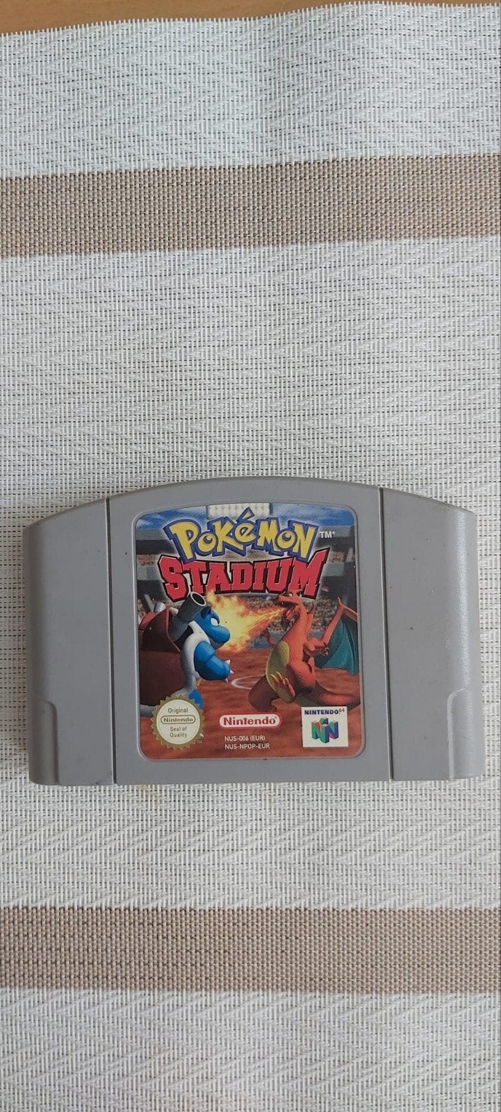 Pokémon Stadium - Nintendo 64 (N64) Game Cartridge, Gebruikt, 2 spelers, Eén computer, Ophalen of Verzenden