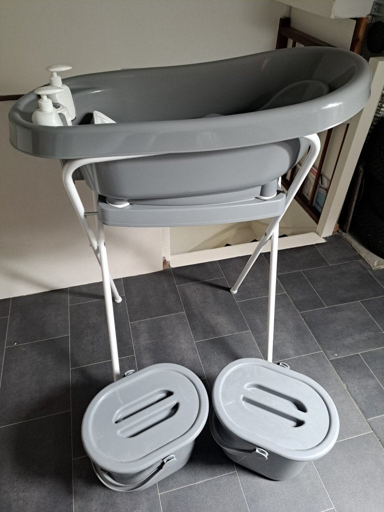 babybadje, Kinderen en Baby's, Badjes en Verzorging, Ophalen, Zo goed als nieuw, Badje, Bébé-jou