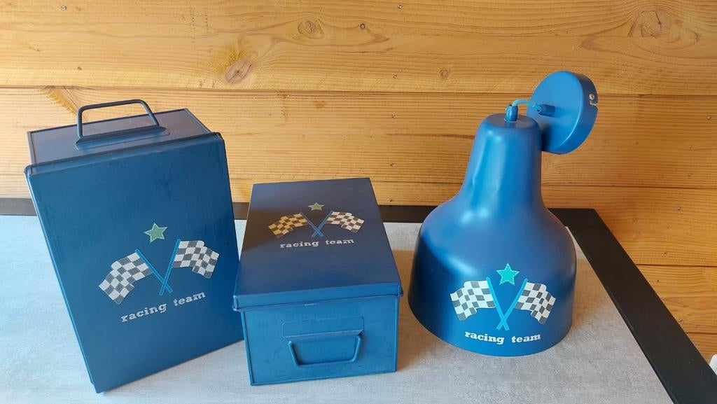 Kinderlamp met 2 kleine kistjes, Ophalen