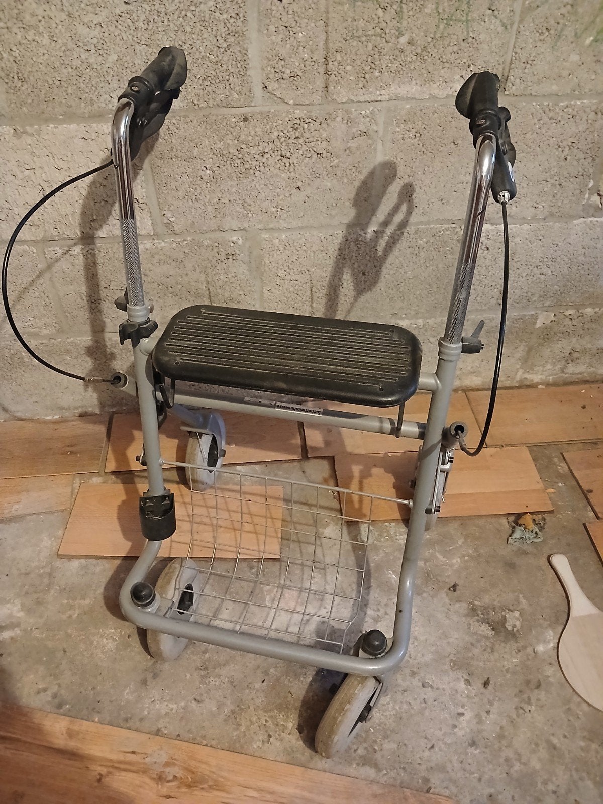 Rollator, Ophalen of Verzenden, Opvouwbaar, Zo goed als nieuw