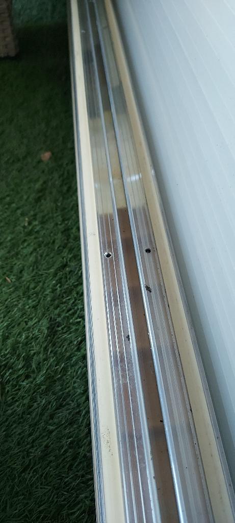 koppelprofiel polycarbonaat platen, Doe-het-zelf en Verbouw, Platen en Panelen, Ophalen, Gebruikt, Overige materialen