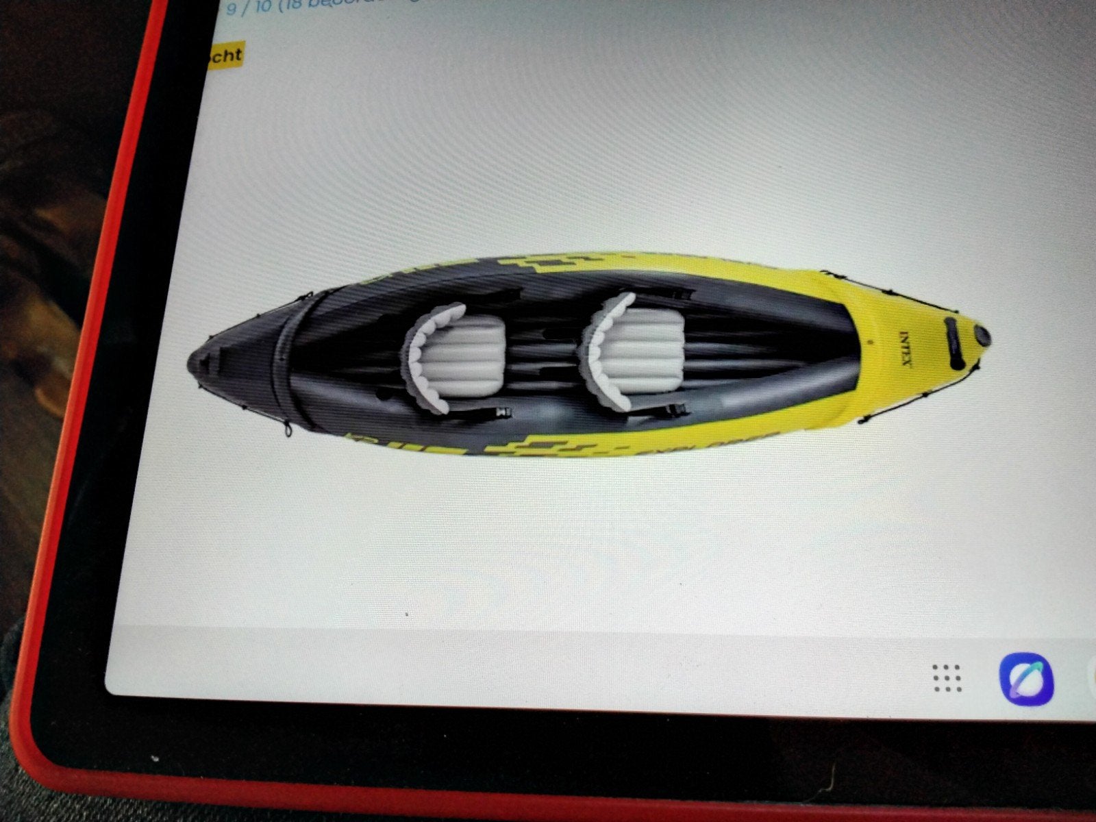 Intex Opblaasbare Kajak - 2-persoons Explorer K2, Watersport en Boten, Ophalen