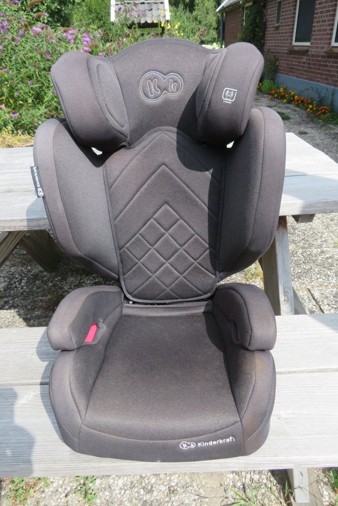 Kinderkraft autostoeltje, Autogordel of Isofix, Gebruikt, 15 t/m 36 kg, Afneembare rugleuning