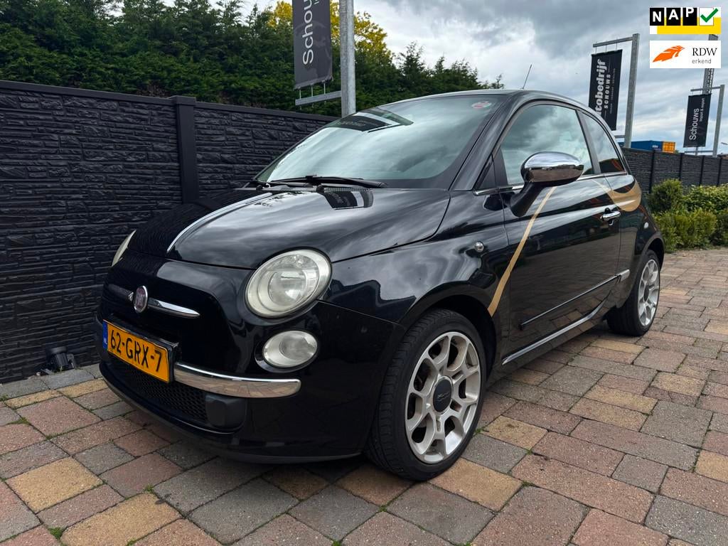 Fiat 500 1.4-16V Sport NAP AIRCO ELEK RAMEN, Voorwielaandrijving, 101 pk, Gebruikt, 4 cilinders