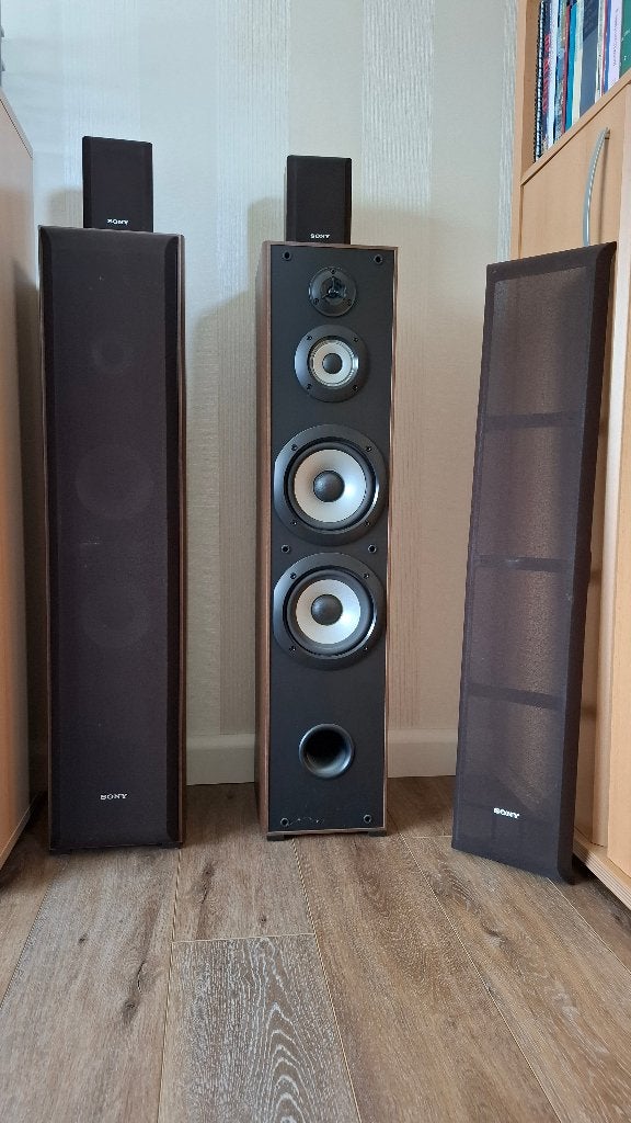 Luidsprekerboxen (surround, 2x180watt, 2x100watt), Audio, Tv en Foto, Ophalen, Vloerstaande luidspreker, 120 tot 150 watt, Sony