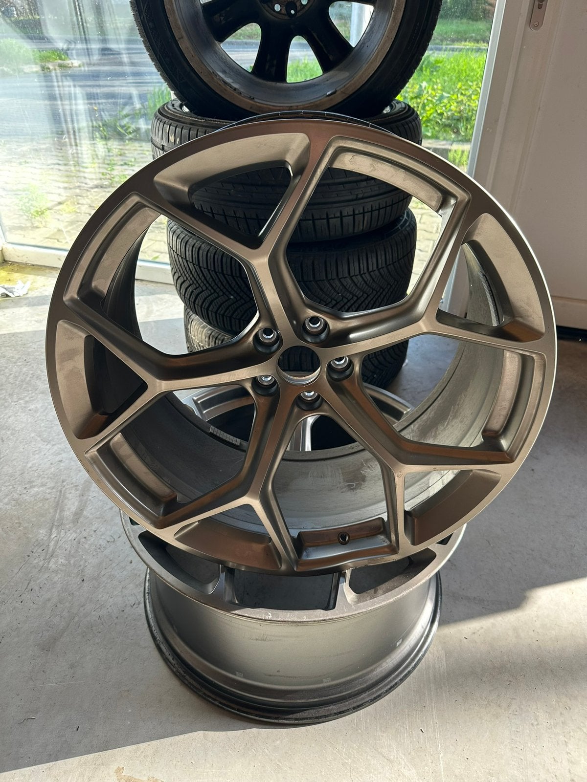 22 inch originele Audi RS velgen, Auto diversen, Wieldoppen, Ophalen, Zo goed als nieuw
