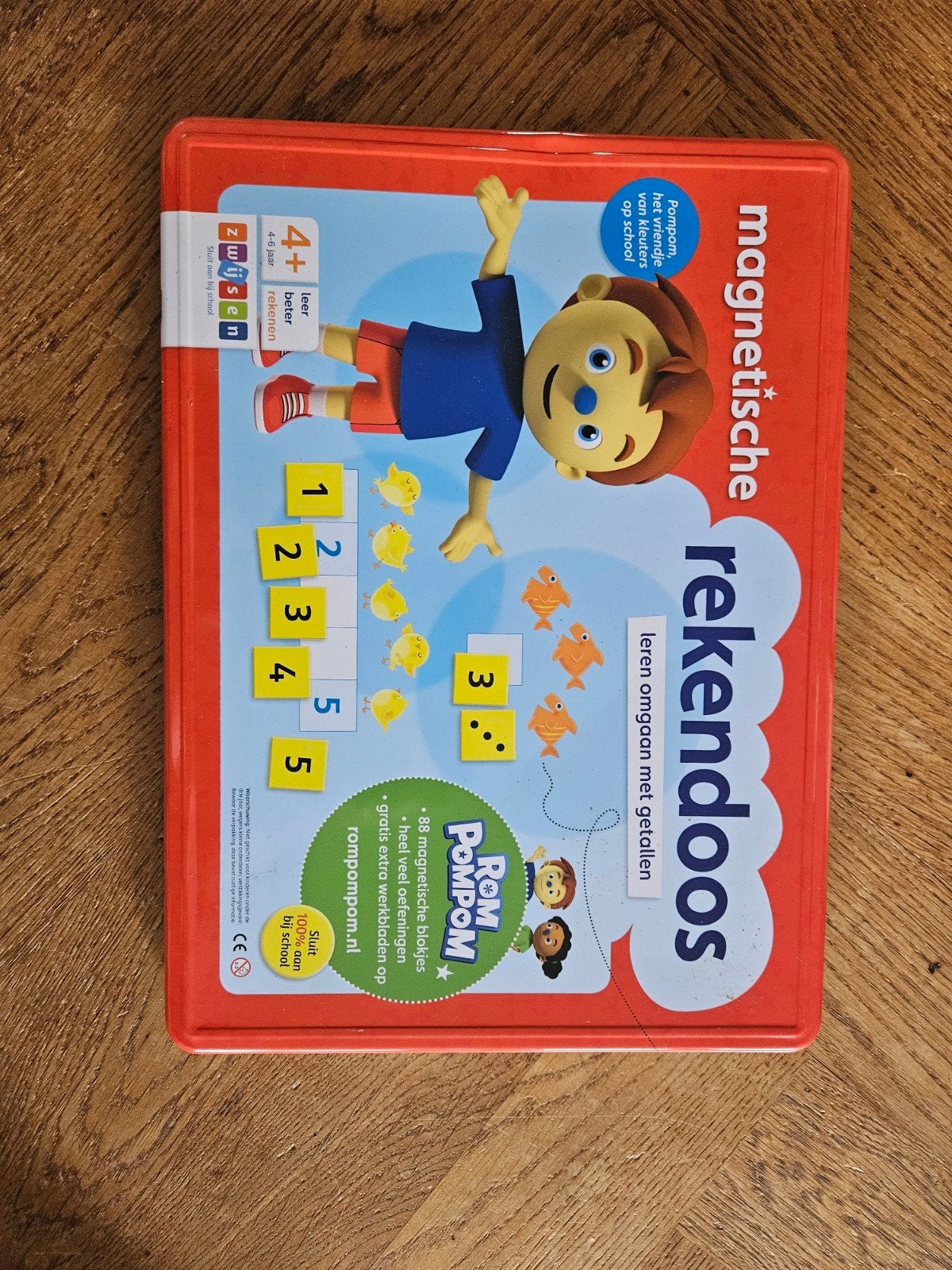 Rom Pom Pom Magnetische Rekendoos - Leren Rekenen, Ophalen of Verzenden, Gebruikt, Rekenen