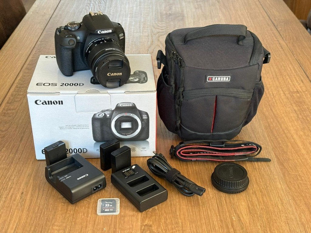 Canon 2000D starterkit, Ophalen, Spiegelreflex, Canon, Zo goed als nieuw