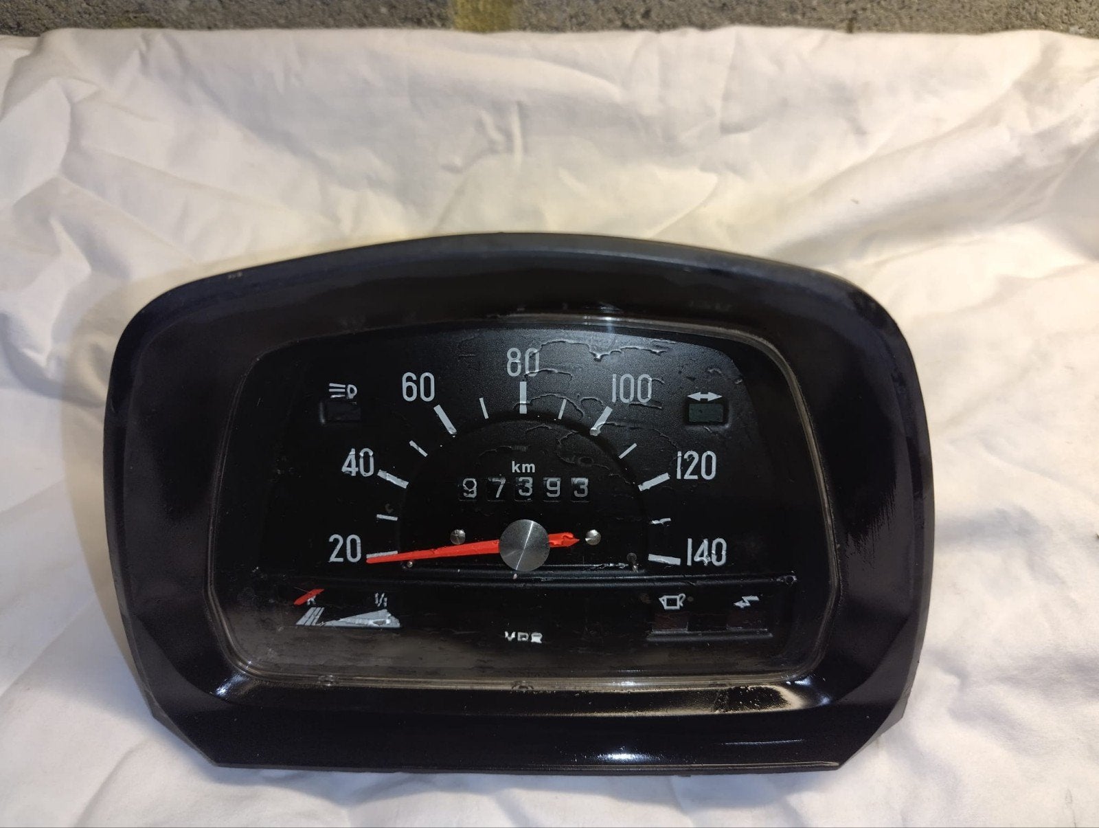 Dashboard klok DAF 44 6 V- Originele snelheidsmeter, Auto-onderdelen, Interieur en Bekleding, Ophalen of Verzenden, Gebruikt, Universele onderdelen