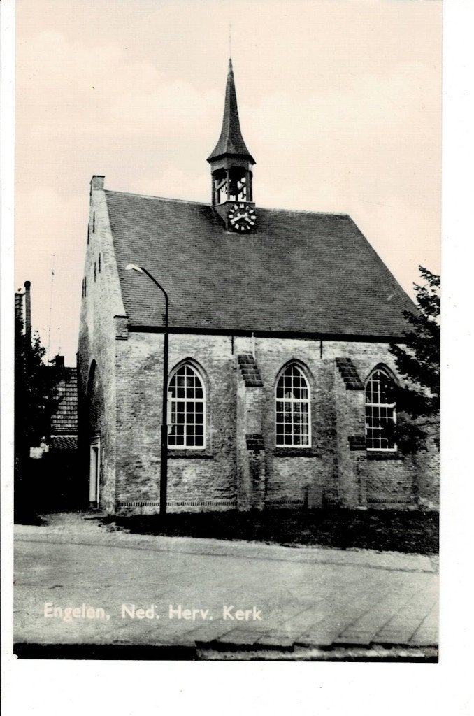 Engelen, den Bosch, Kerk, Ophalen of Verzenden, 1940 tot 1960, Ongelopen, Noord-Brabant