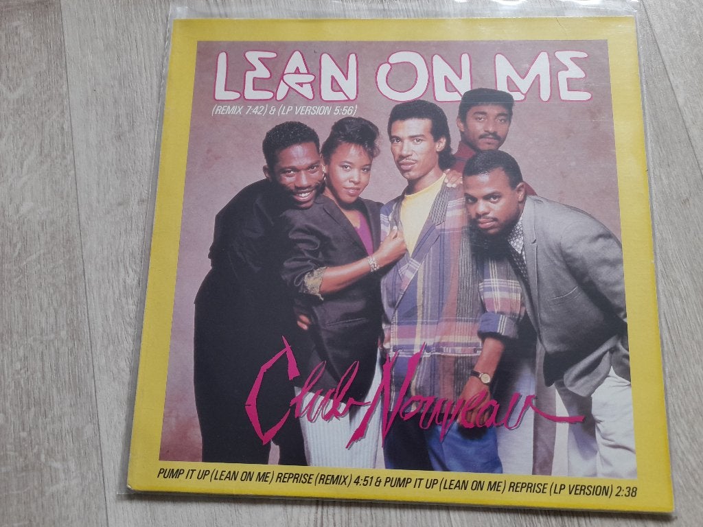 Club Nouveau - Lean on Me (Maxi-Single) Vinyl, Ophalen, Gebruikt, Maxi-single, 1980 - 1989