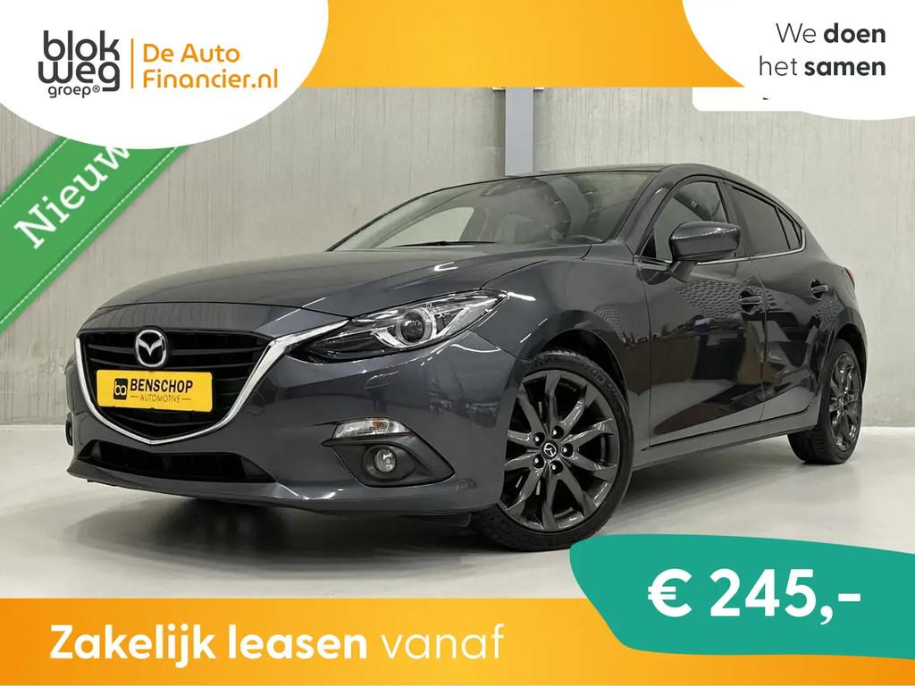 Mazda 3 2.0 GT-M Line Alcantara Navi Camera PDC € 14.440,0, 1998 cc, Gebruikt, 4 cilinders, Bi-Xenon koplampen