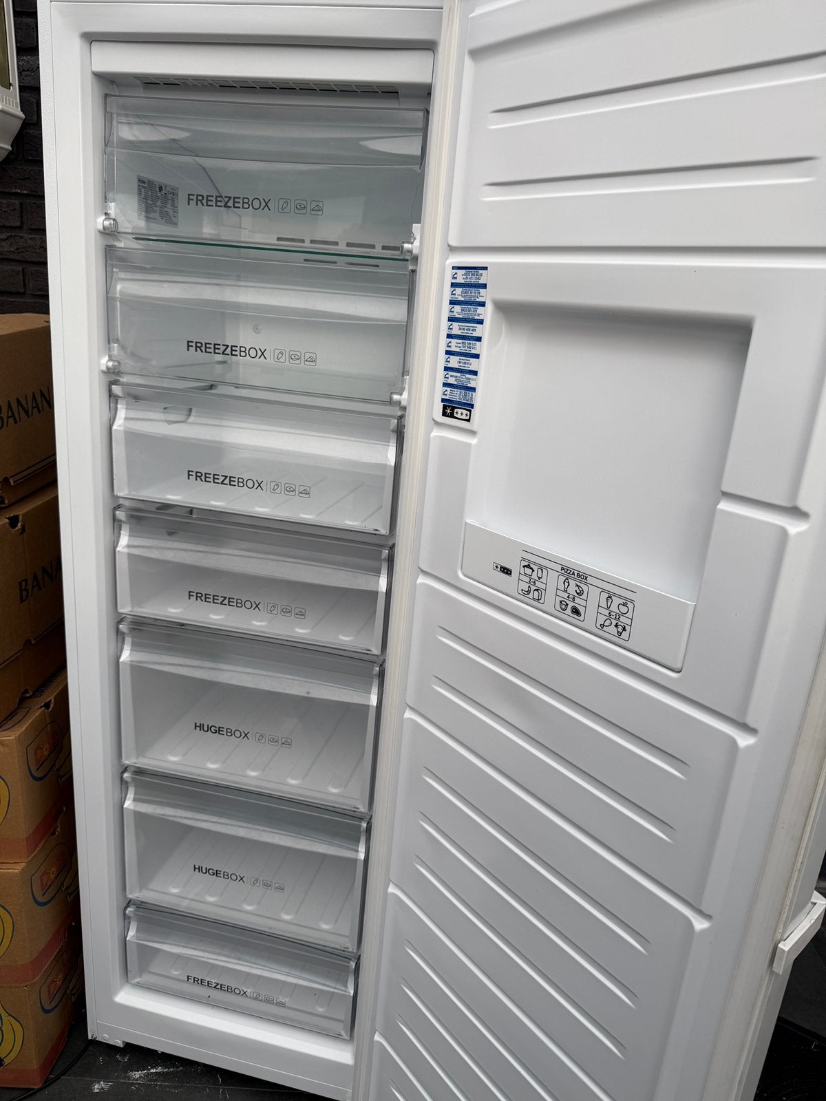 Haier vriezer defect, Ophalen, Zo goed als nieuw, 60 tot 90 cm, 160 cm of meer