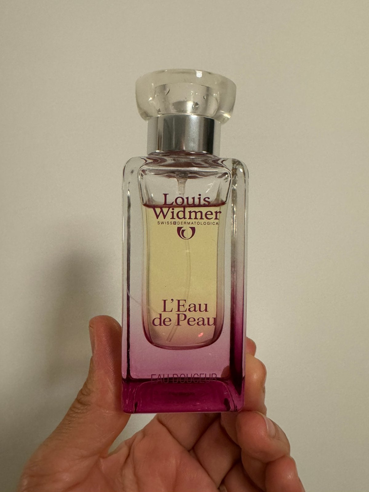 Louis Widmer l’eau de Peau eau doucheur 50ml edt, Ophalen of Verzenden, Zo goed als nieuw