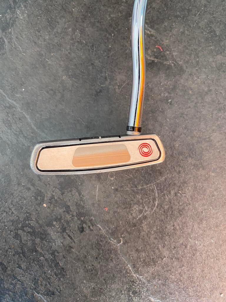 Odyssey white steel #5 putter, Ophalen of Verzenden, Zo goed als nieuw, Club