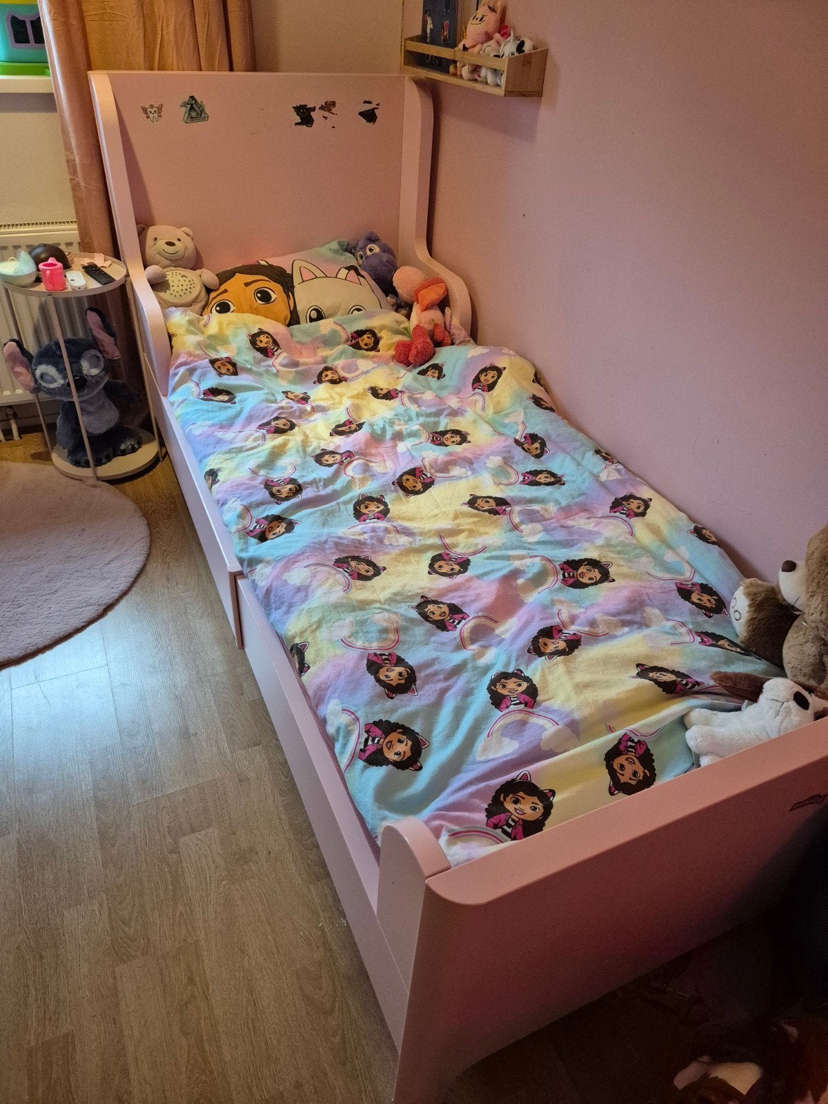 Kinderbed, Ophalen, 85 tot 100 cm, Gebruikt, Matras