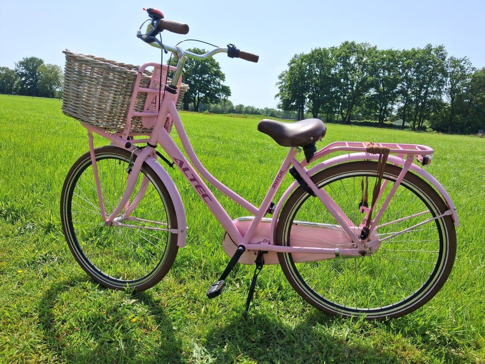 Altec dutch meiden fiets, 28 inch, framemaat 50 cm, Terugtraprem, Altec, Gebruikt, Versnellingen