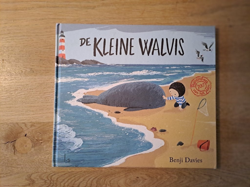 DE KLEINE WALVIS. BENJI DAVIES., Ophalen of Verzenden, Gelezen, Benji Davies, Prentenboek