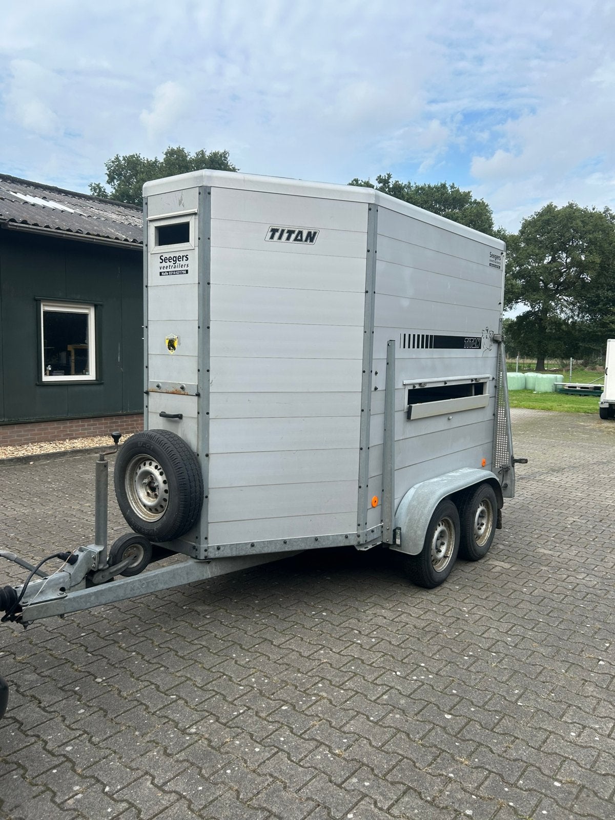 Hele nette titan veetrailer, Ophalen, Gebruikt, Aluminium, Overige typen